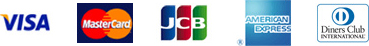 VISA MASTER JCB アメリカンエキスプレス ダイナース